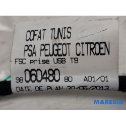 Peugeot - 308 - AUX / USB connection