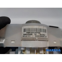 Citroen - C1 - Heater control panel