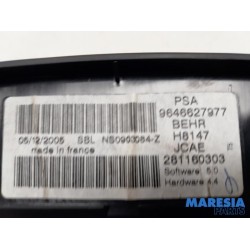 Peugeot - 307 - Heater control panel