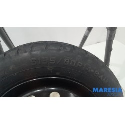 Fiat - 500 - Krikset + reservewiel