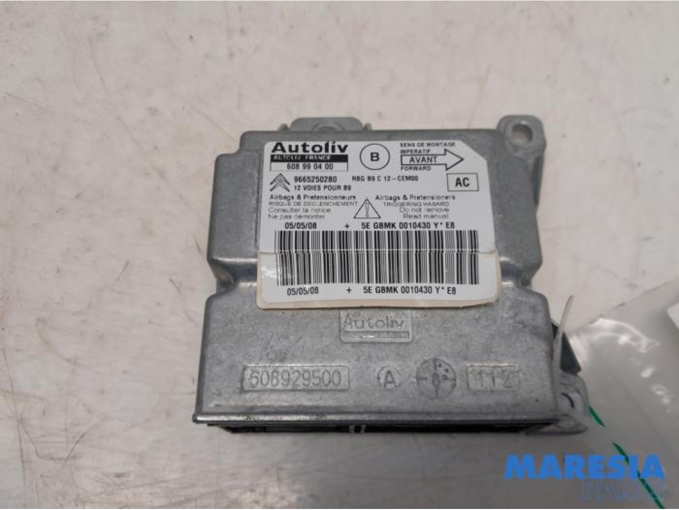 Peugeot - Partner - Airbag Module
