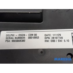 Peugeot - 508 - Navigation control panel