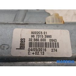 Peugeot - 208 - Rear door window mechanism 4-door, left
