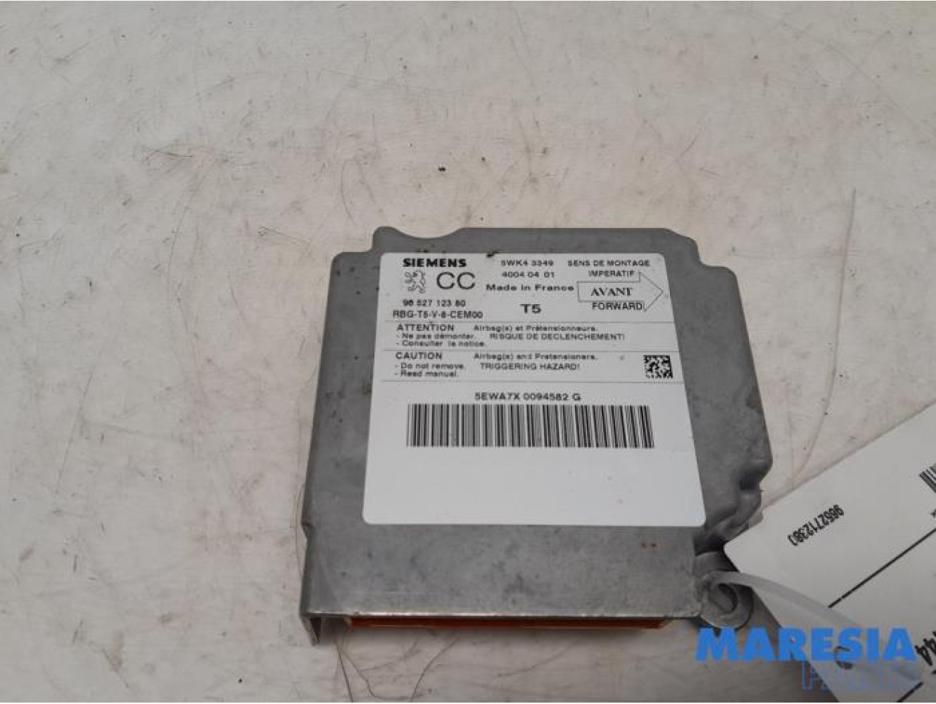 Peugeot - 307 - Airbag Module