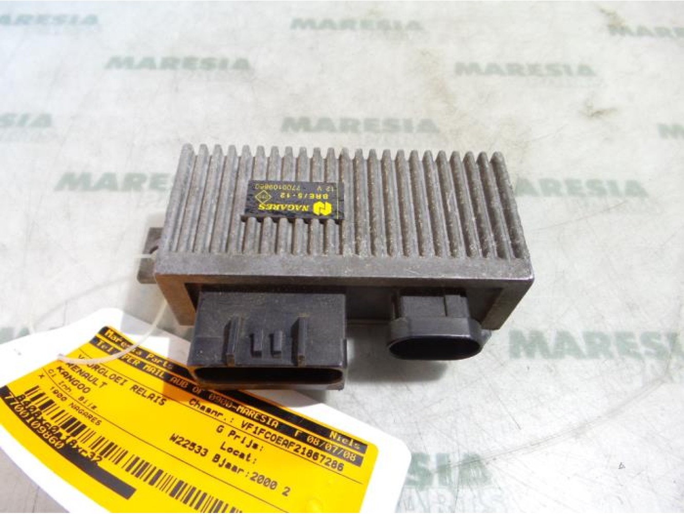 Renault - Kangoo - Glow plug relay