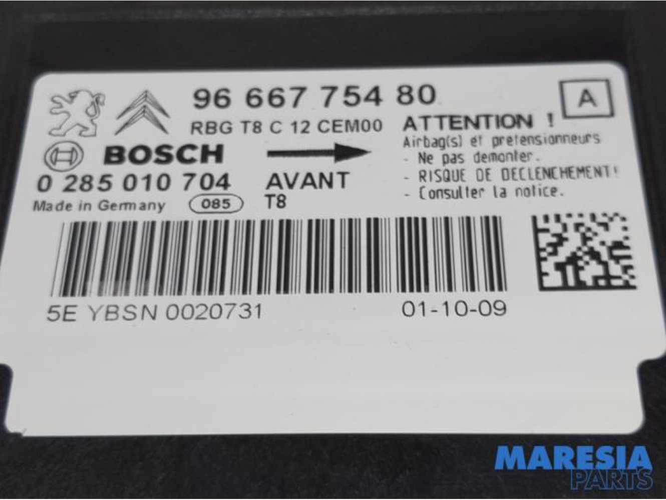 Peugeot - 5008 - Airbag Module