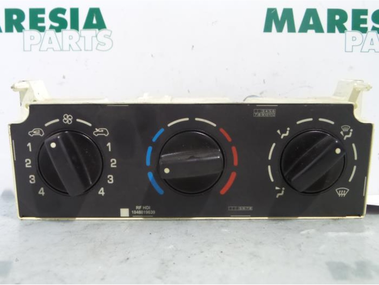 Peugeot - Partner - Heater control panel