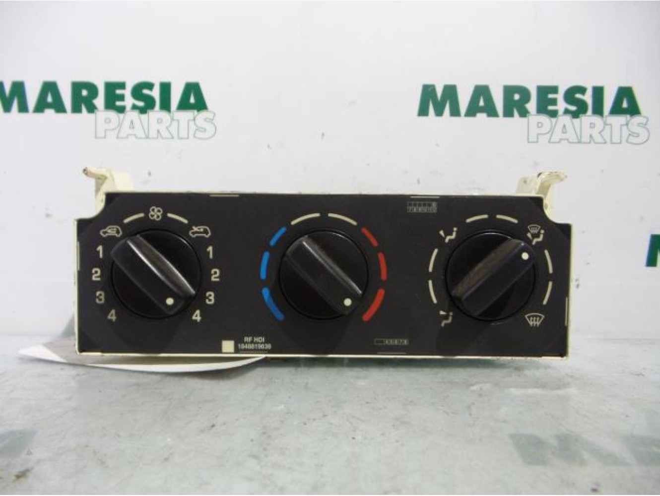 Peugeot - Partner - Heater control panel