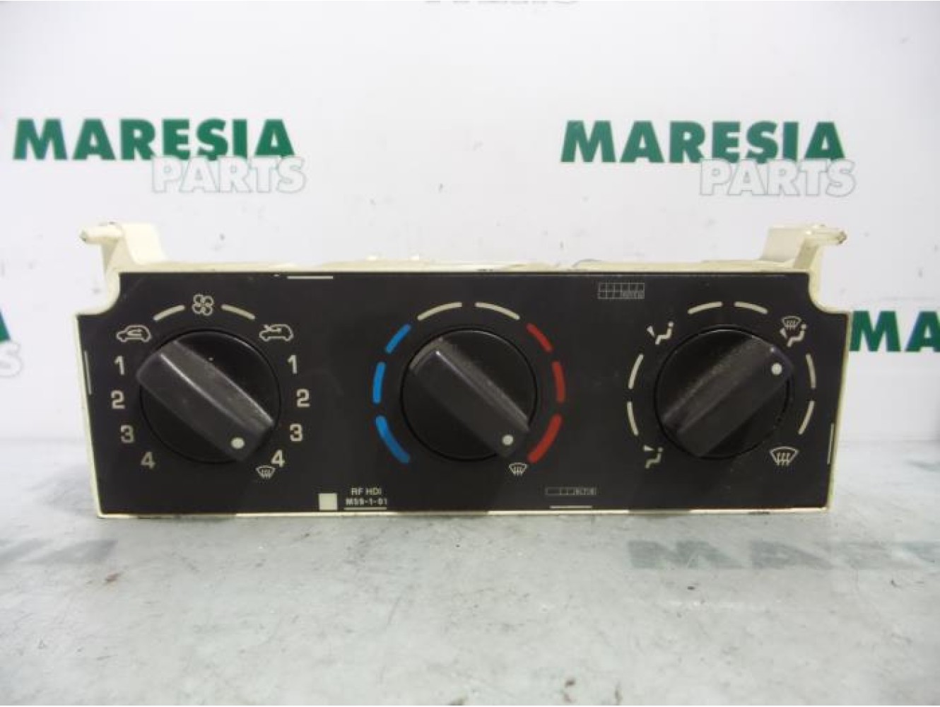 Peugeot - Partner - Heater control panel