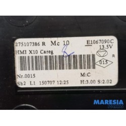 Renault - ZOE - Heater control panel