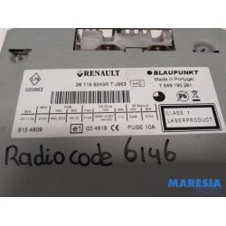 Renault - Grand Scenic - Radio CD player