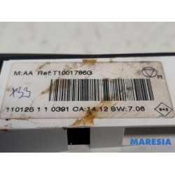 Renault - Megane - Panneau de commandes chauffage