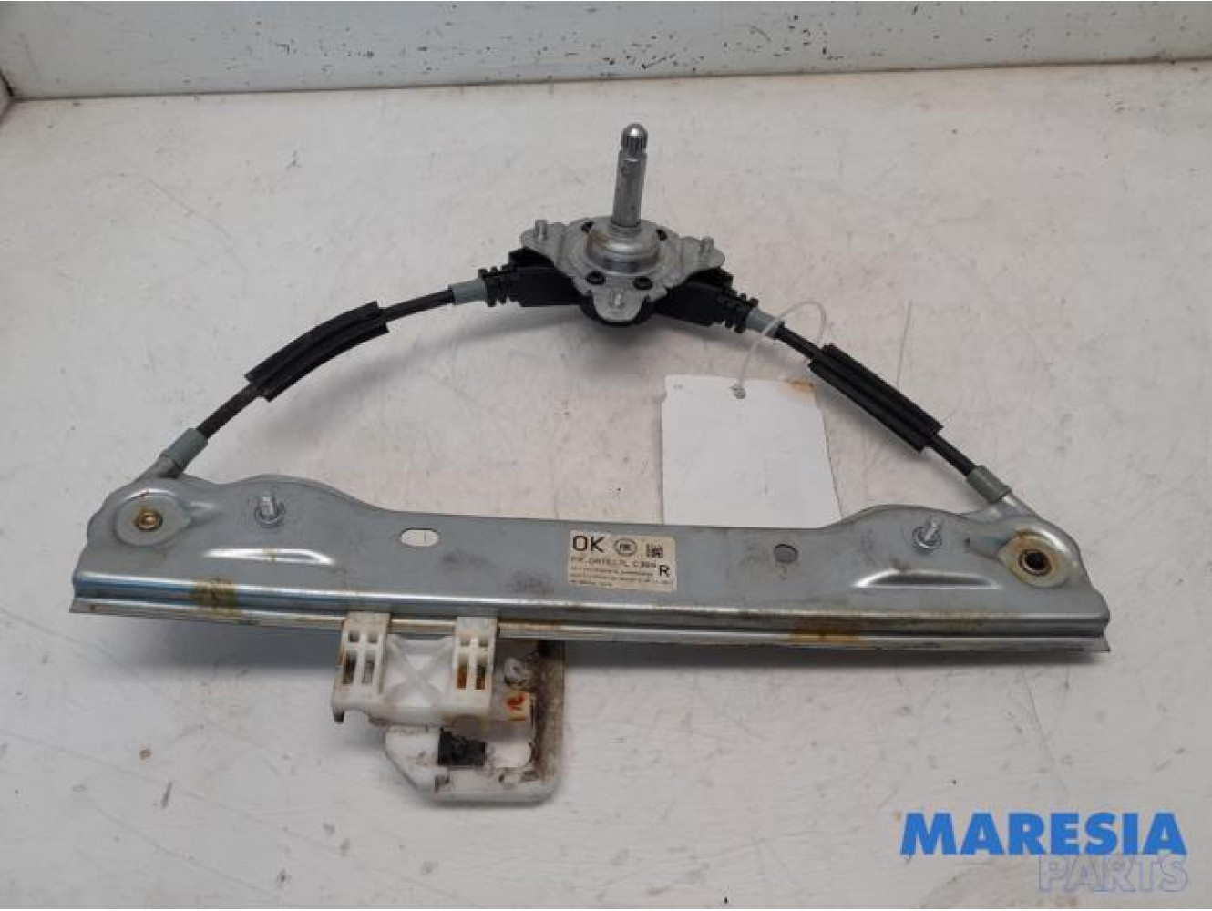 Fiat - Panda - Rear door window mechanism 4-door, right