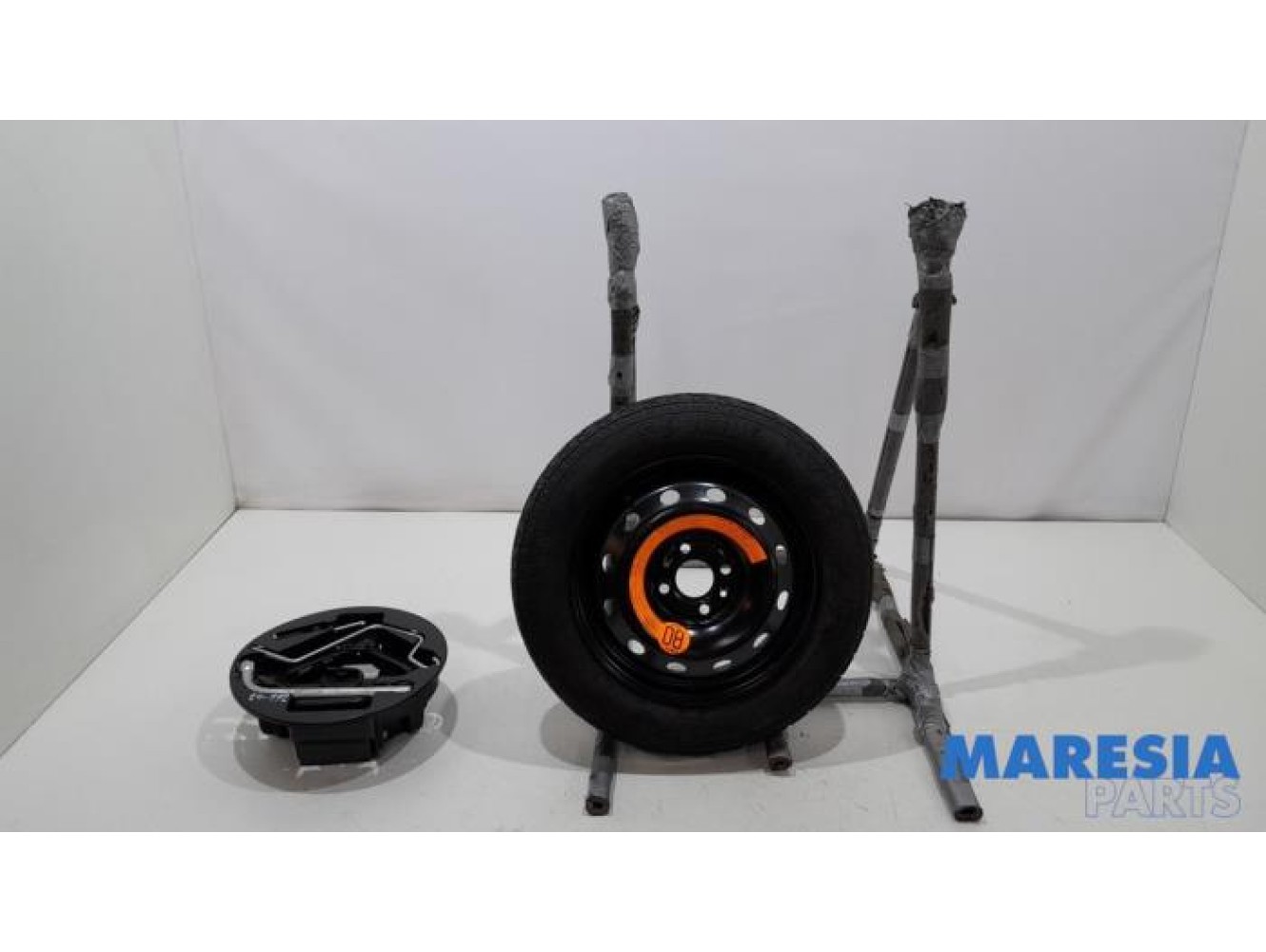 Fiat - 500 - Krikset + reservewiel