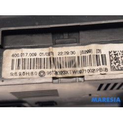 Peugeot - 5008 - Heater control panel