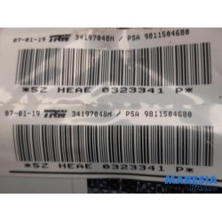 Peugeot - 3008 - Roof curtain airbag, left