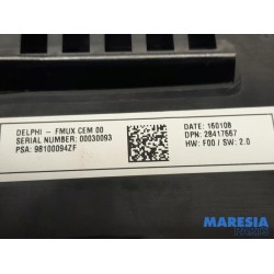 Citroen - DS4 - Panneau de commandes chauffage