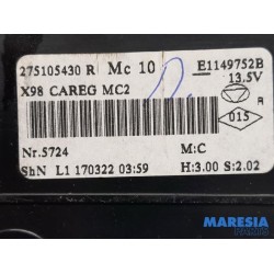 Renault - Captur - Heater control panel