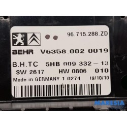 Citroen - C5 - Heater control panel