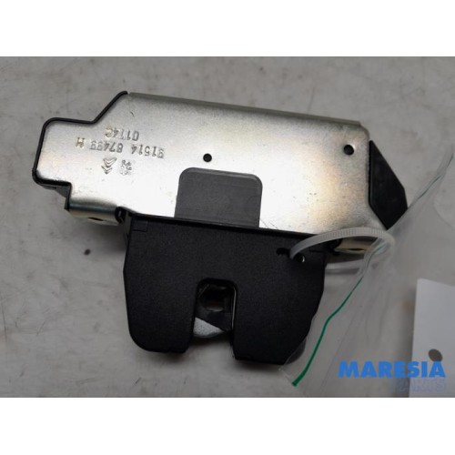Citroen - DS3 - Tailgate lock mechanism