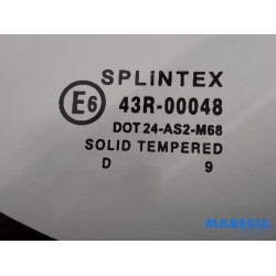 Peugeot - 107 - Portierruit 4Deurs rechts-achter