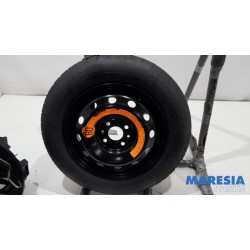 Fiat - 500 - Krikset + reservewiel