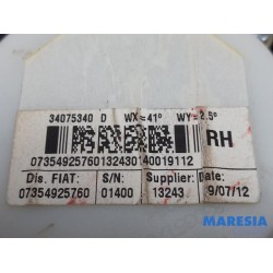Fiat - 500 - Veiligheidsgordel rechts-achter