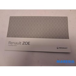 Renault - ZOE - Instruction Booklet