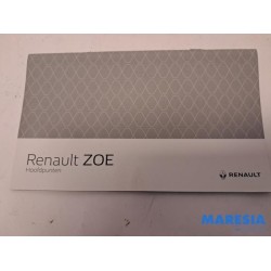 Renault - ZOE - Instruction Booklet