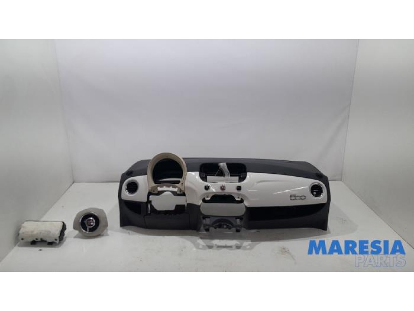 Fiat - 500 - Airbag set + dashboard