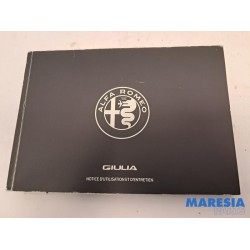 Alfa Romeo - Giulia - Instruction Booklet