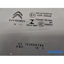 Citroen - C3 - Portierruit 4Deurs rechts-achter