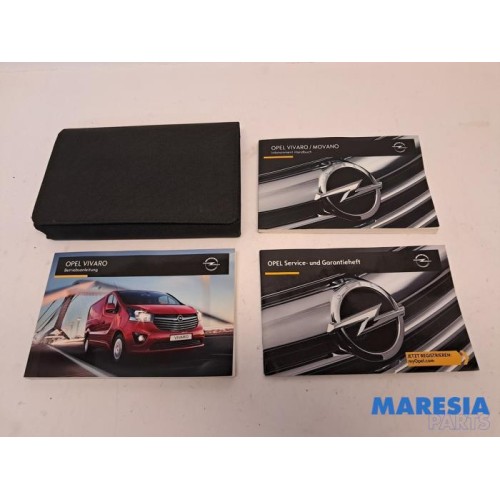 Opel - Vivaro - Instruction Booklet