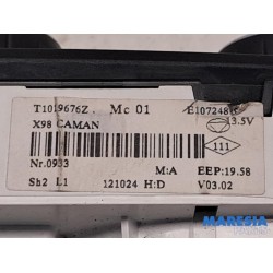 Renault - Clio - Panneau de commandes chauffage