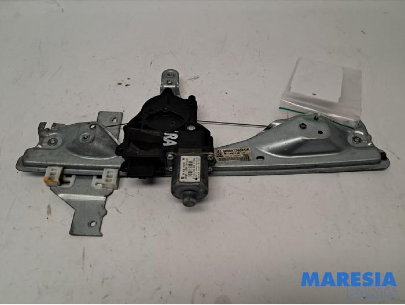 Peugeot - 308 - Rear door window mechanism 4-door, right