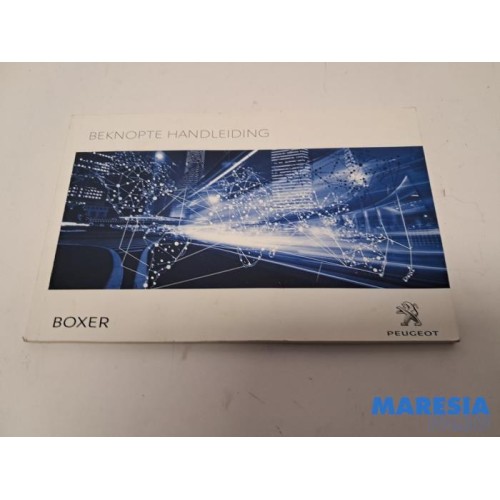 Peugeot - Boxer - Instructie Boekje