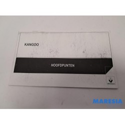 Renault - Kangoo - Instruction Booklet