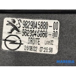 Opel - Corsa - Rear door window mechanism 4-door, right