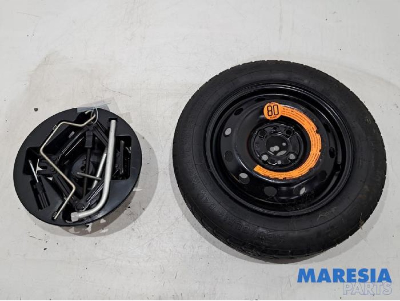 Fiat - 500 - Krikset + reservewiel