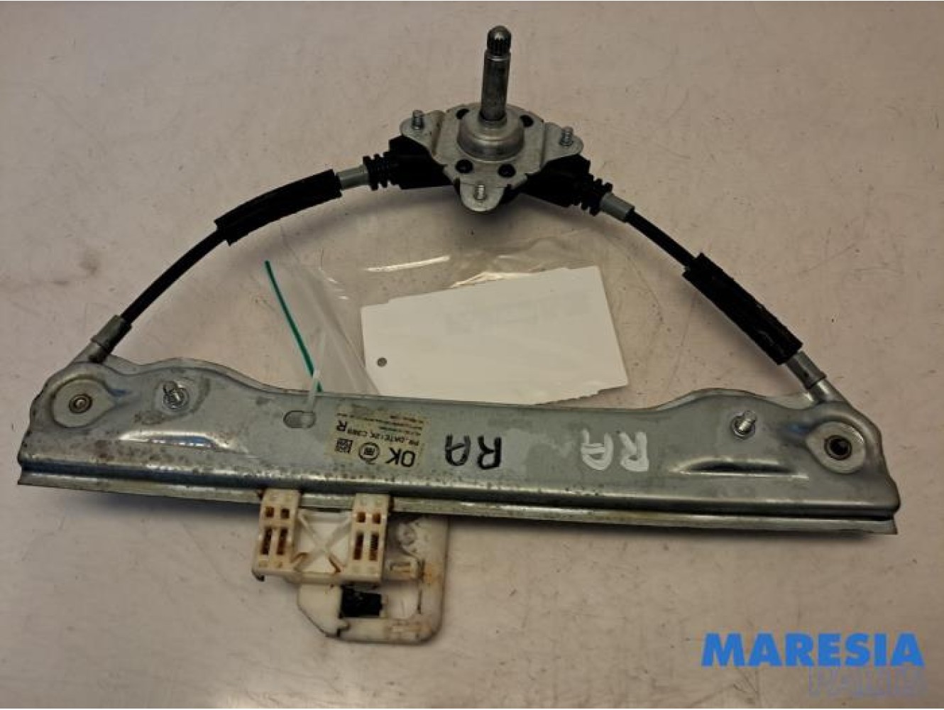 Fiat - Panda - Rear door window mechanism 4-door, right