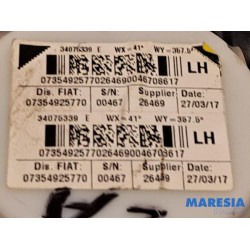 Fiat - 500 - Veiligheidsgordel links-achter