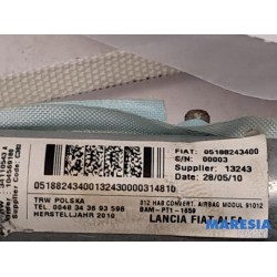 Fiat - 500 - Roof curtain airbag, left