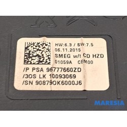 Peugeot - 308 - Radio control panel