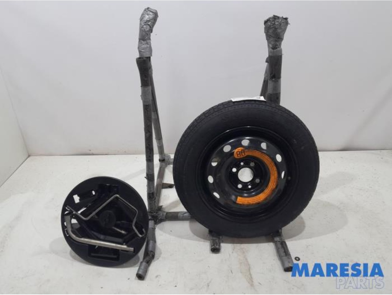 Fiat - 500 - Krikset + reservewiel