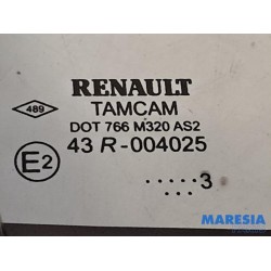 Renault - Clio - Quarter light, front right