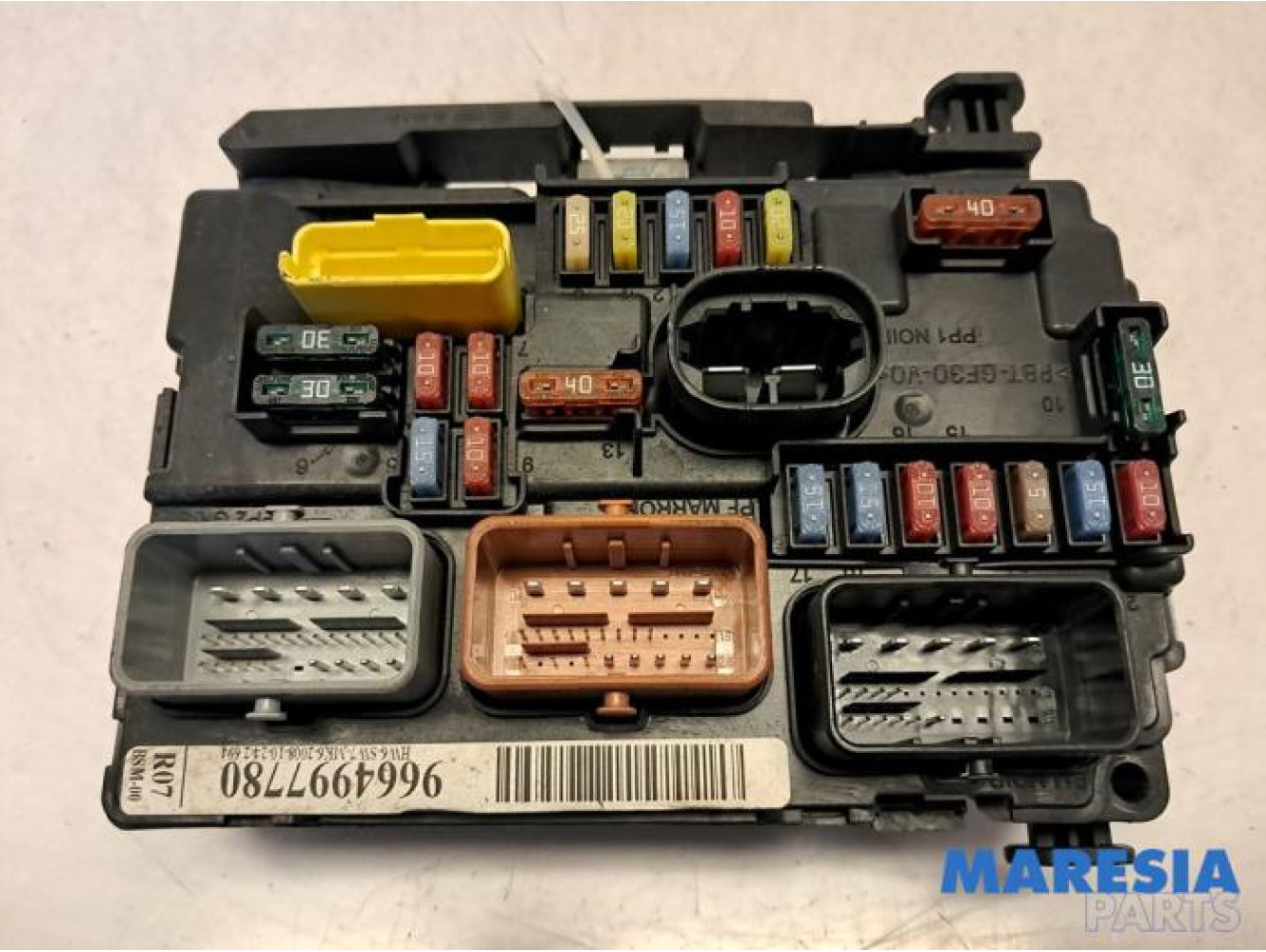 Peugeot - 207 - Fuse box
