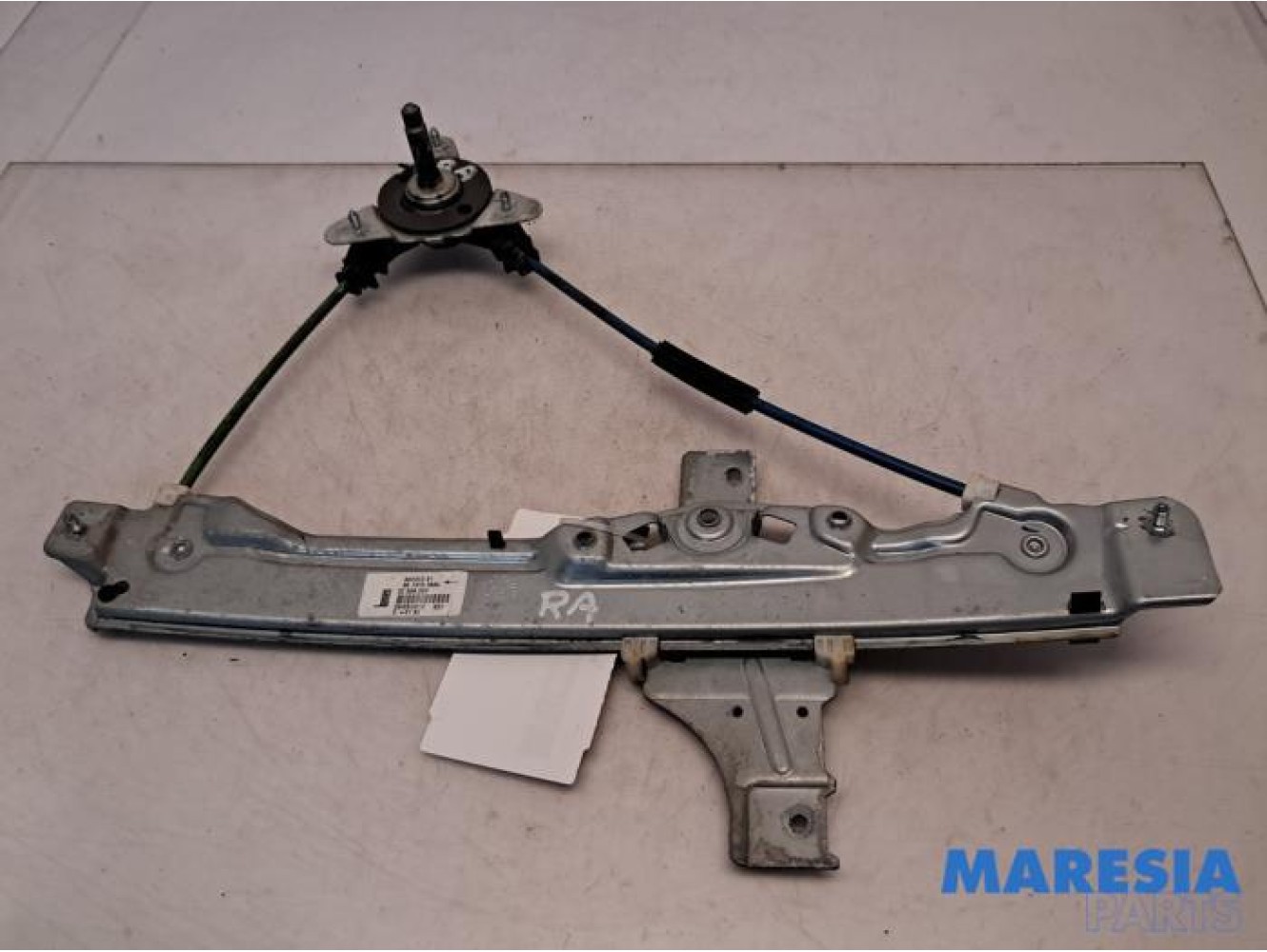 Peugeot - 208 - Rear door window mechanism 4-door, right