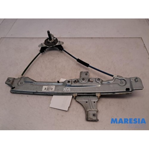 Peugeot - 208 - Rear door window mechanism 4-door, right
