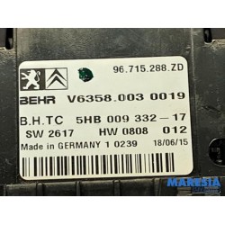Citroen - C5 - Heater control panel
