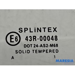 Peugeot - 107 - Portierruit 4Deurs rechts-achter